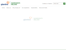 Tablet Screenshot of glanbiaingredientsireland.com